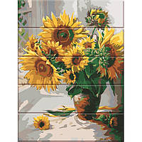 Картина за номерами по дереву "Подосолухи" ASW009 30х40 см