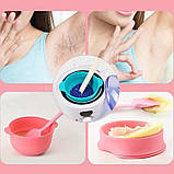 Знімна силіконова чаша (300 мл) для баночного воскоплаву, фото 9