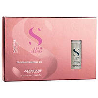 Зволожуюча олія для волосся Alfaparf Semi Di Lino Moisture Nutritive Essential Oil, 78 мл (6*13 мл)