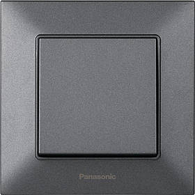 Вимикач 1-й димчастий Panasonic Arkedia Slim