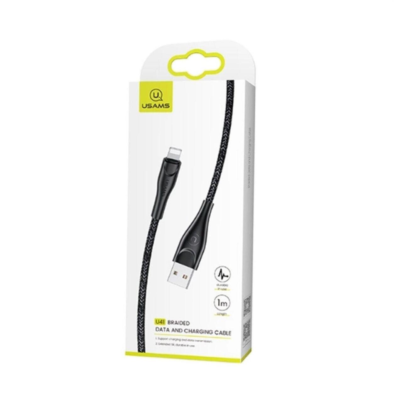 Кабель Lightning Braided Data and Charging Cable 1m