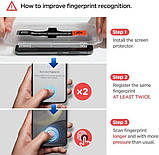 Захисне скло Spigen для Samsung Galaxy S24 Plus / S25 Plus - EZ Fit GLAS.tR (2 шт), Clear (AGL07432), фото 8