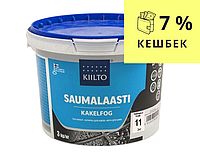 Суміш затирочна цементна KIILTO для швів плитки №11 - природно біла 3кг