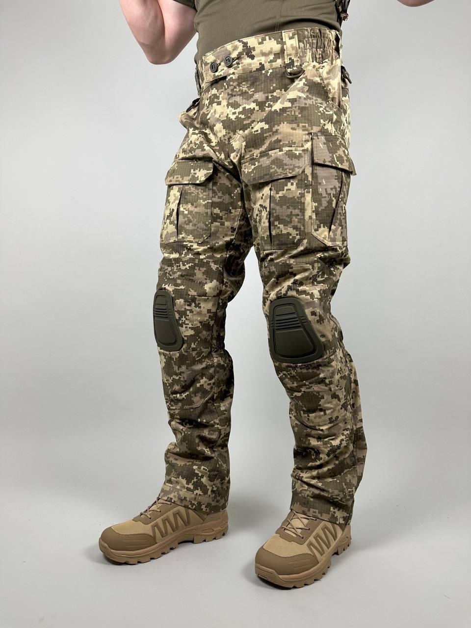 Штани тактичні з наколінниками Ultimatum Commander Піксель ЗСУ, 44-46, 48-50, 52-54, 54-56, 56-58
