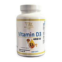 Витамин D3 Bodyperson Labs Vitamin D3 4000 IU 100 caps