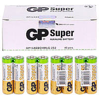 Батареки GP Super Alkaline AA (LR6) 40 шт/уп