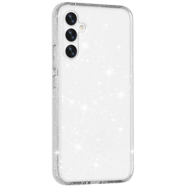 Прозорий чохол Nova Sparkle для Samsung Galaxy A56 5G із блискітками Clear