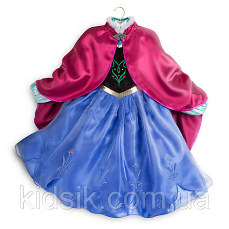 Костюм для девочек: принцесса Анна, Холодное сердце Frozen, Disney.