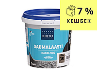 Суміш затирочна цементна KIILTO для швів плитки №38 - сіро-коричнева 1кг