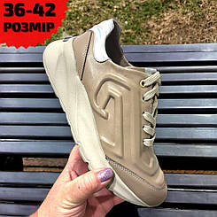 Кросівки кеди мокасини Жіночі шкіряні літні білі бежеві чорні на середню повну ногу 36-42 розмір