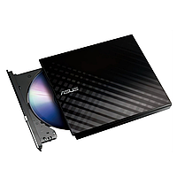 Привід DVD+-R/RW SLIM Зовнішній USB 2.0 SDRW-08D2S-ULITE/BLACK/ASUS(2122138961754)