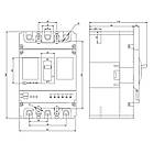 Автоматичний вимикач FMC3E 3P 100-250A Промфактор, фото 2
