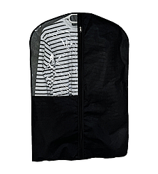 Чохол ORGANIZE для одягу довжиною 90 см (чорний)