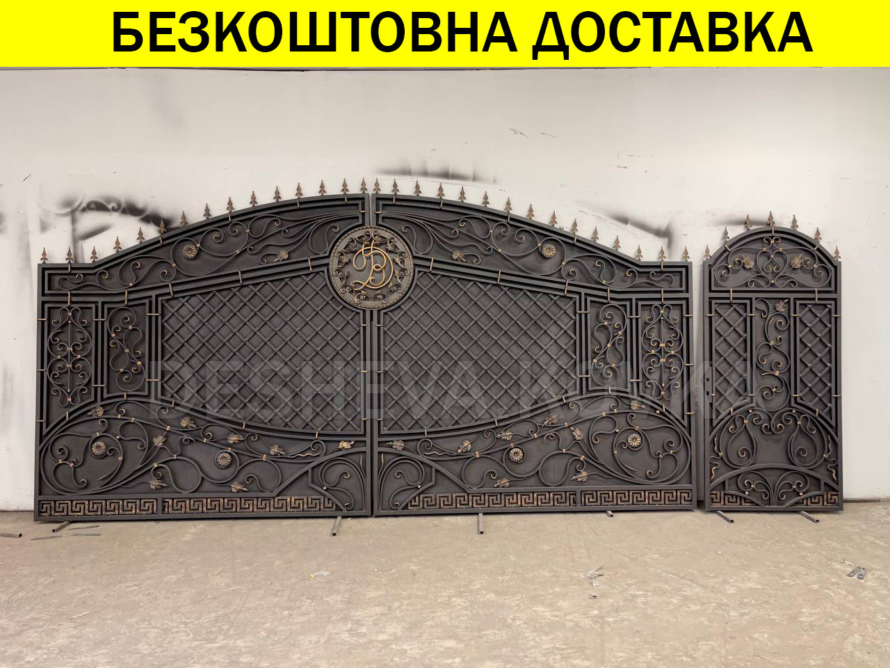 Ковані ворота, фото 1