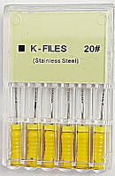 K Files #20 UMG 25 мм ручной упаковка 6 шт.