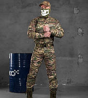 Тактический боевой костюм cutter с бейсболкой мультикам (S - XXL) рип стоп Военная униформа полевая