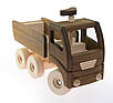 Goki Машинка дерев'яна Самоскид (натуральний) - | Ну купи :) |, фото 6