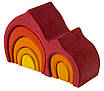 Nic Конструктор дерев'яний - Будинок Габлі (червоний) - | Ну купи :) |, фото 2