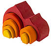 Nic Конструктор дерев'яний - Будинок Габлі (червоний) - | Ну купи :) |, фото 3