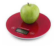 Ваги Кухоннi, Круглі, Red, Макс Вага 5 Кг, Обмінна Гарантія EKS003R Kitchen Scale Mango(2039293782754)