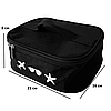 Велика косметичка-органайзер ORGANIZE для подорожі (чорний), фото 3