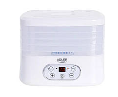 Сушарка для овочів і фруктів Adler AD 6658, біла