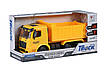 Same Toy Машинка інерційна Truck Самоскид (жовтий) - | Ну купи :) |, фото 3