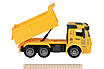 Same Toy Машинка інерційна Truck Самоскид (жовтий), фото 3