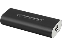 УМБ Esperanza 4400 mAh Black EMP105K - 4400 mAh Black(1984776197754)