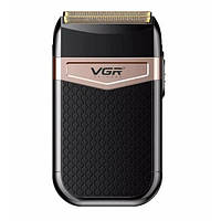 Електробритва VGR V-331, шейвер бритва тример для стрижки вусів та бороди професійна чоловіча бритва
