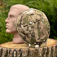 Военная кепка всу камуфляжная кепка восьмиклинка хулиганка мультикам рип стоп летняя