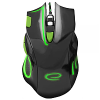 Миша Дротова Mouse MX401 HAWK Black-Green(1783271880754)