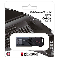 Флеш Пам'ять USB 64GB Portable USB 3.2 Gen 1 DataT raveler Exodia Onyx DTXON/64GB(753006461754)