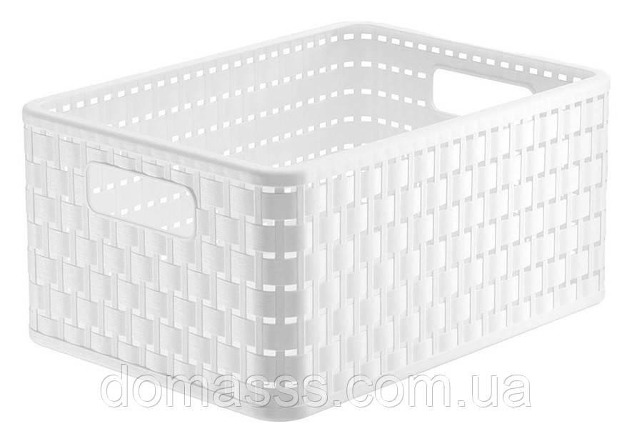 Кошик для зберігання Rotho Country 11L білий (11169), фото 1