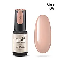 Гель-лак PNB Allure mini 002, 4 мл