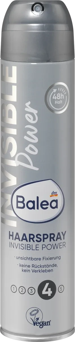 Лак для волосся Balea Invisible Power-4, 300 мл