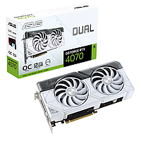 Відеокарта NVIDIA RTX 4070 SUPER /DUAL/OC/WHITE/12GB/GDDR6X DUAL-RTX4070S-O12G-WHITE(1437430815754)