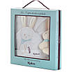 Kaloo Подарунковий набір Les Amis - Ковдра з іграшкою Кролик, фото 4