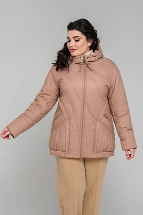 Жіноча весняна куртка Кассандра, розміри 48-58, фото 2