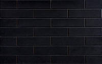 Фасадная плитка Cerrad Nero szkliwiona 6,5х24,5