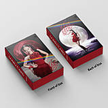 Голографічні карточки blackpink K-POP lomo кейпоп карти к поп блек пінк блэкпінк - JENNIE -  55 шт, фото 7