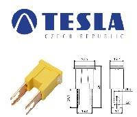 Запобіжники TESLA,Типу FJ 15, CARTRIDGE (Чехія)