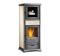 Печь-камин с духовкой NORDICA Termo Rossella Plus Forno DSA 4.0 Liberty panna - 11,1 кВт