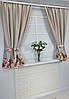 Кухонний комплект штор + підхоплення "Мальта", фото 6