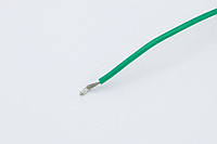 Силиконовый провод 26AWG (0,15 мм²) d1,3 мм, 1 м, Зеленый