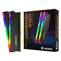 Модуль Пам'яті 16Gb(2x8Gb) DDR4 3733Mhz RGB Fusion 2.0 AORUS Memory boost GP-ARS16G37(115468474754)