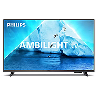 Телевізор 32", Full HD, Безрамковий Дизайн, Ambil ight 3, Philips Smart TV, WiFi, USB, Підтримка Ко