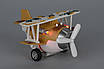 Same Toy Літак металевий інерційний Aircraft зі світлом і звуком (коричневий) - | Ну купи :) |, фото 3