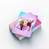 Голографічні Картки IVE K-POP, lomo card, К-ПОП картки іве - Eitherway -  55 шт, фото 3