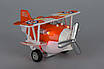 Same Toy Літак металевий інерційний Aircraft зі світлом і звуком (помаранчевий) - | Ну купи :) |, фото 3